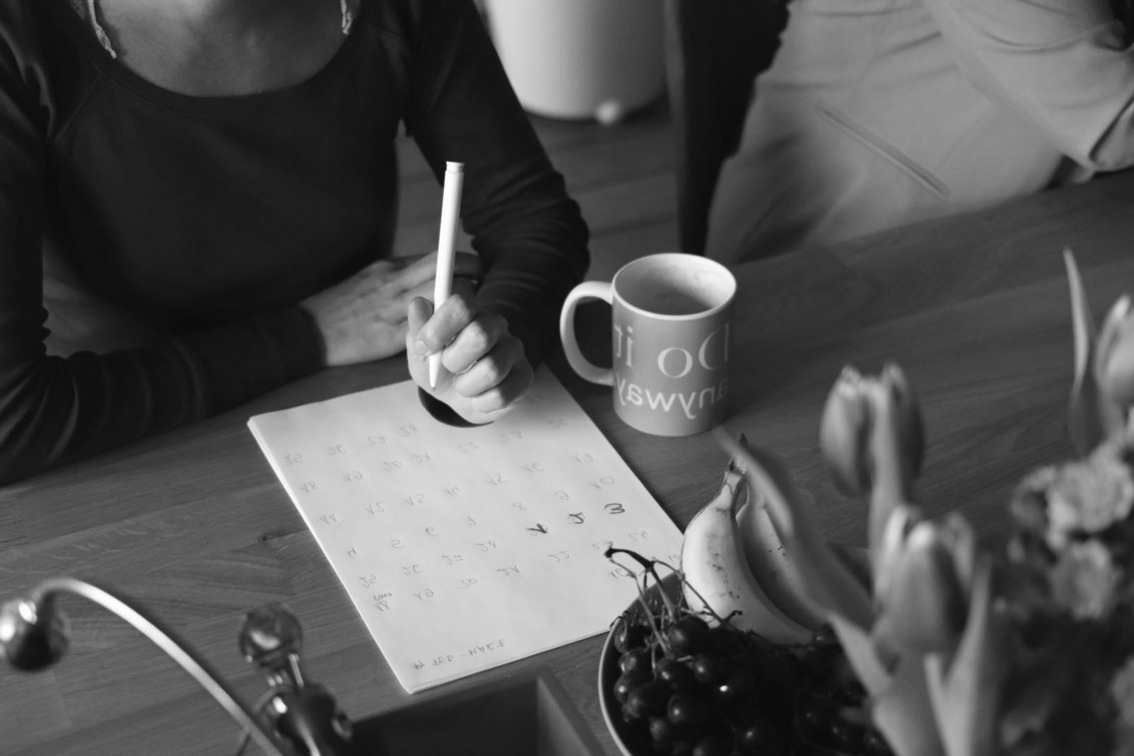Séance de travail sur l'analyse financière